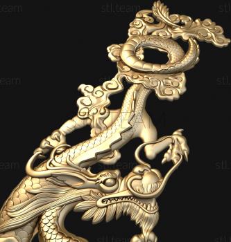 3D model Chinese dragon (STL)